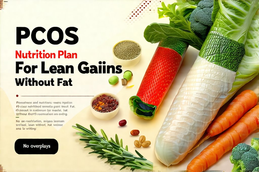PCOS Nutrition Plan For Lean Gains Without Fat