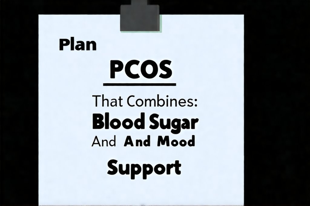 PCOS Plan That Combines Blood Sugar And Mood Support