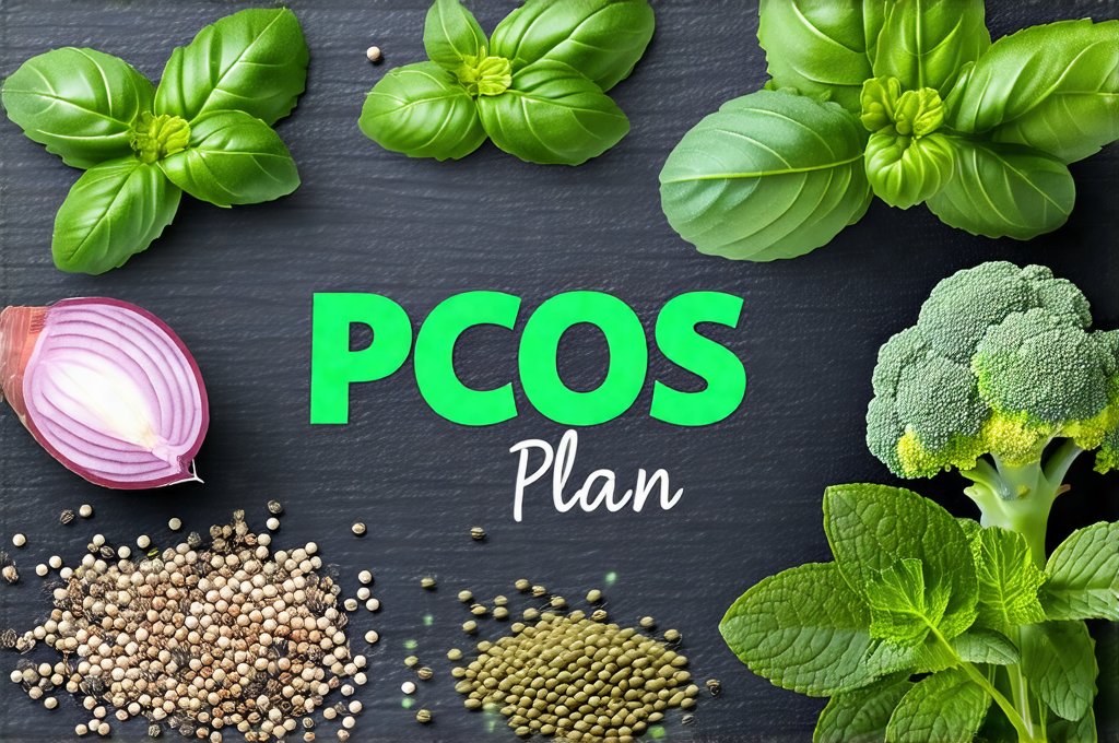 PCOS Plan With Anti-Androgen Herbs And Ingredients