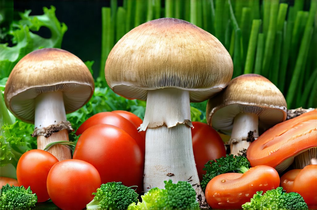 PCOS Plan With Mushrooms And Mineral-Rich Vegetables