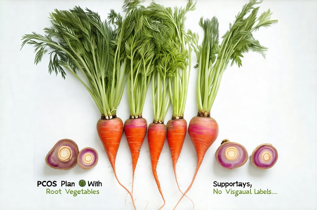 PCOS Plan With Supportive Root Vegetables