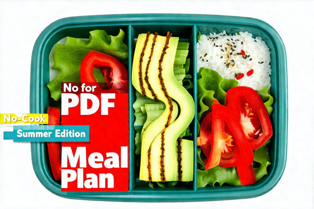 PDF for No-Cook Meal Plan – Summer Edition