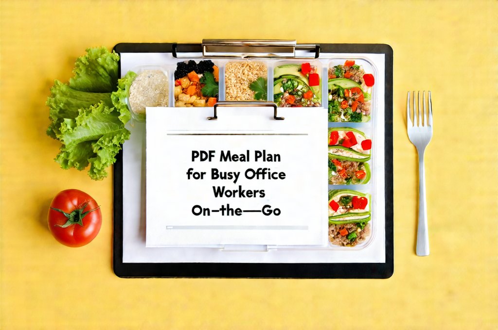 PDF Meal Plan for Busy Office Workers On-the-Go