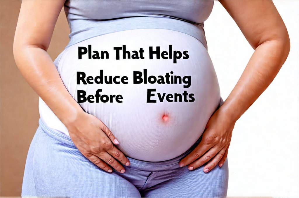 Plan That Helps Reduce Bloating Before Events