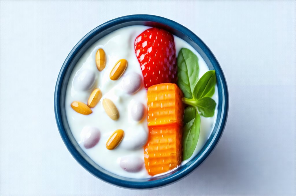 Plan With Probiotic Yogurt, Fiber, and Omega-3s