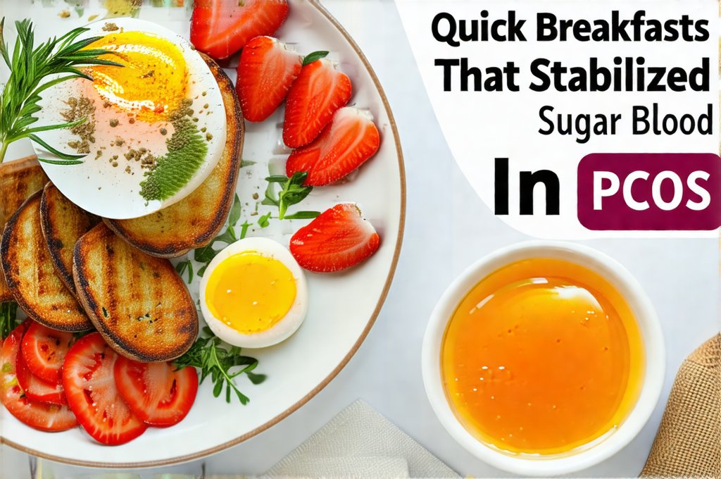 Quick Breakfasts That Stabilize Blood Sugar In PCOS