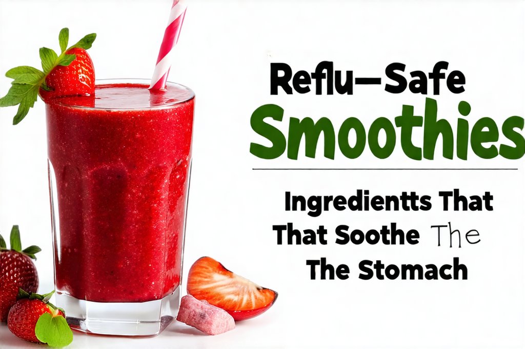 Reflux-Safe Smoothies: Ingredients That Soothe The Stomach