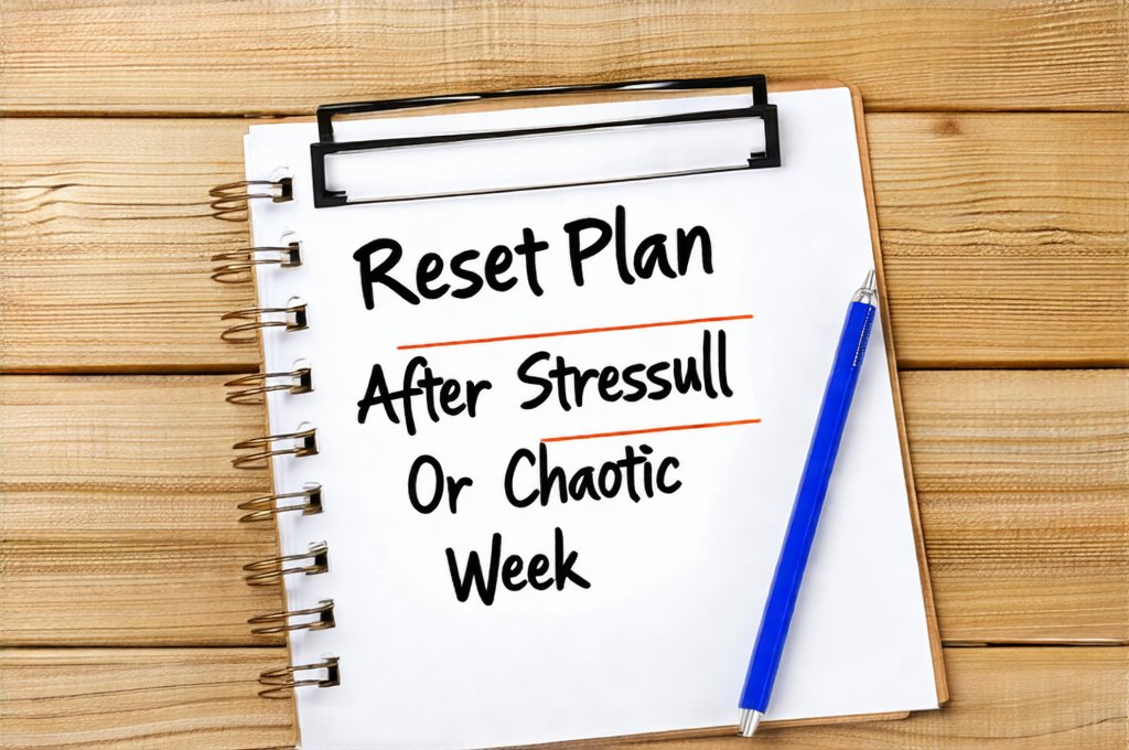 Reset Plan After Stressful Or Chaotic Week