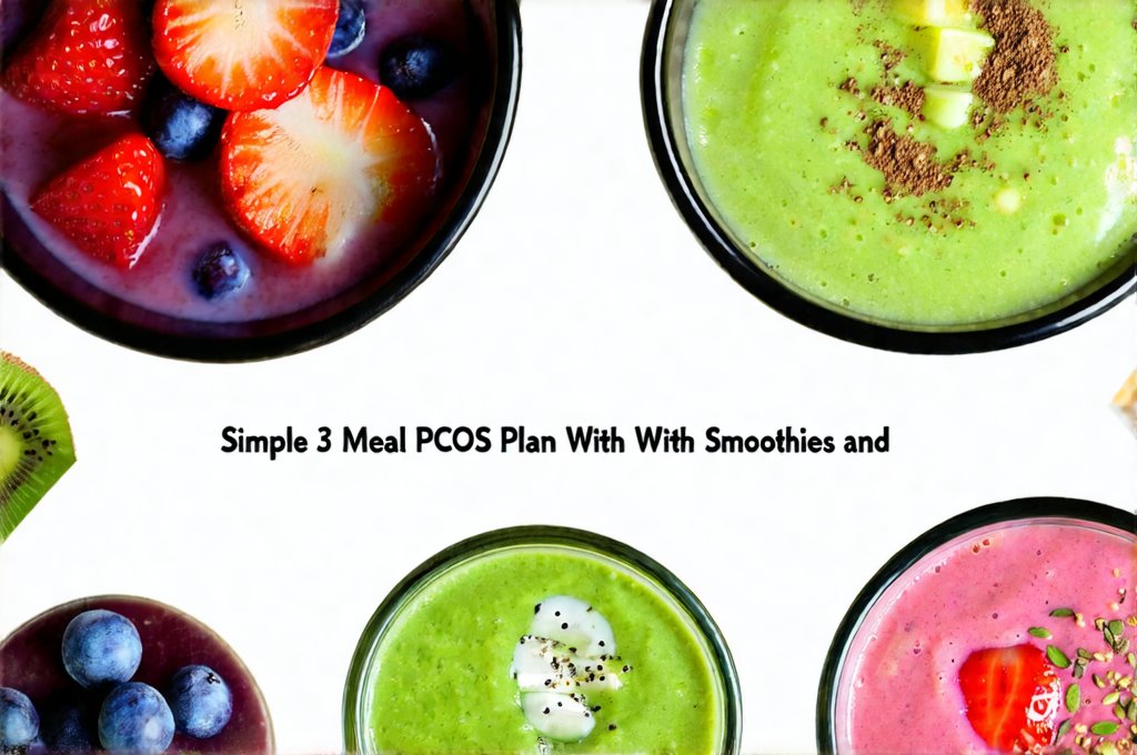 Simple 3-Meal PCOS Plan With Smoothies and Bowls