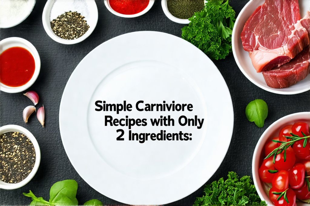Simple Carnivore Recipes with Only 2 Ingredients