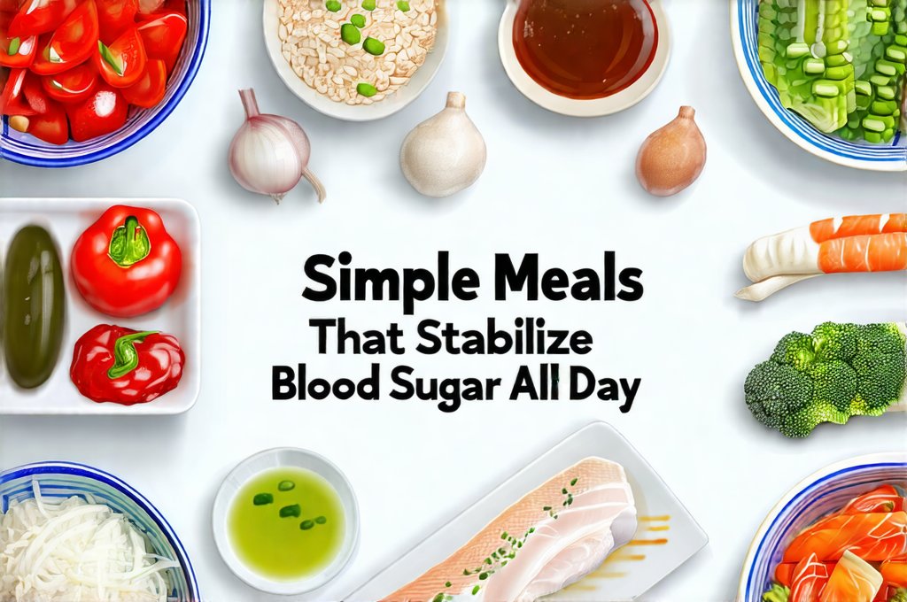 Simple Meals That Stabilize Blood Sugar All Day