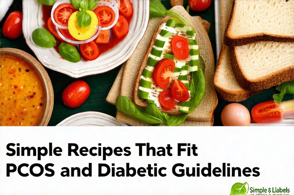 Simple Recipes That Fit PCOS and Diabetic Guidelines