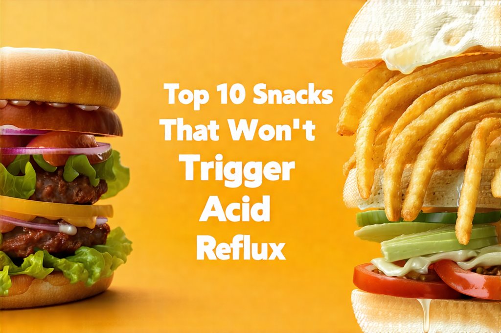 Top 10 Snacks That Won’t Trigger Acid Reflux