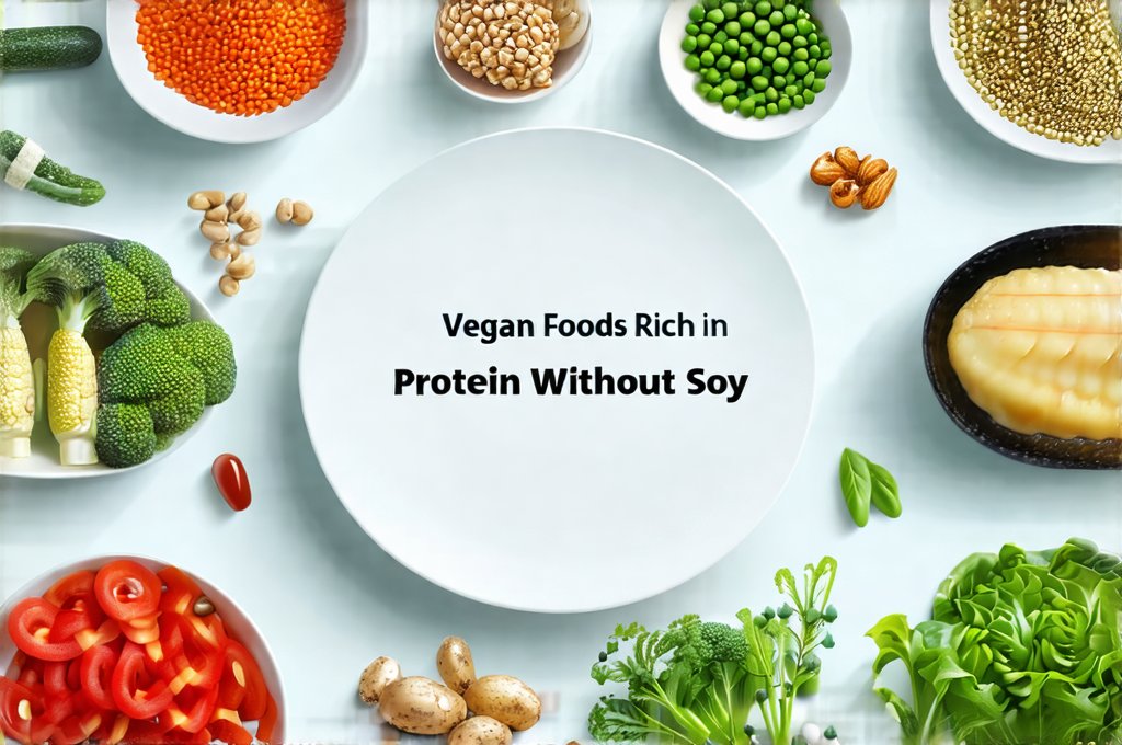 Vegan Foods Rich in Protein Without Soy