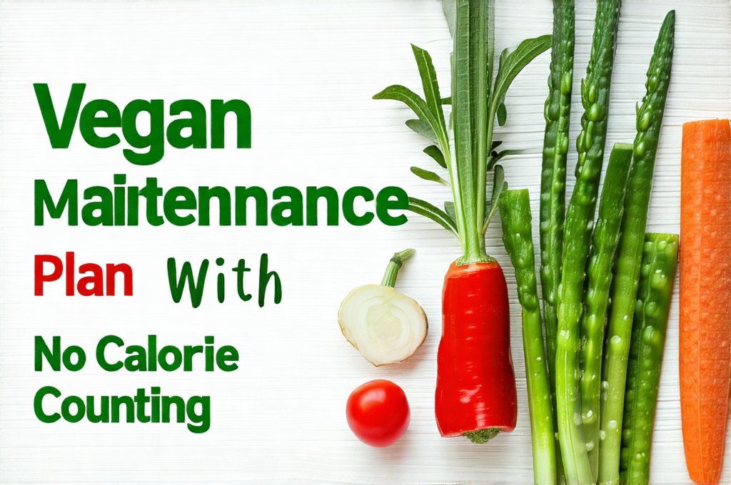 Vegan Maintenance Plan With No Calorie Counting