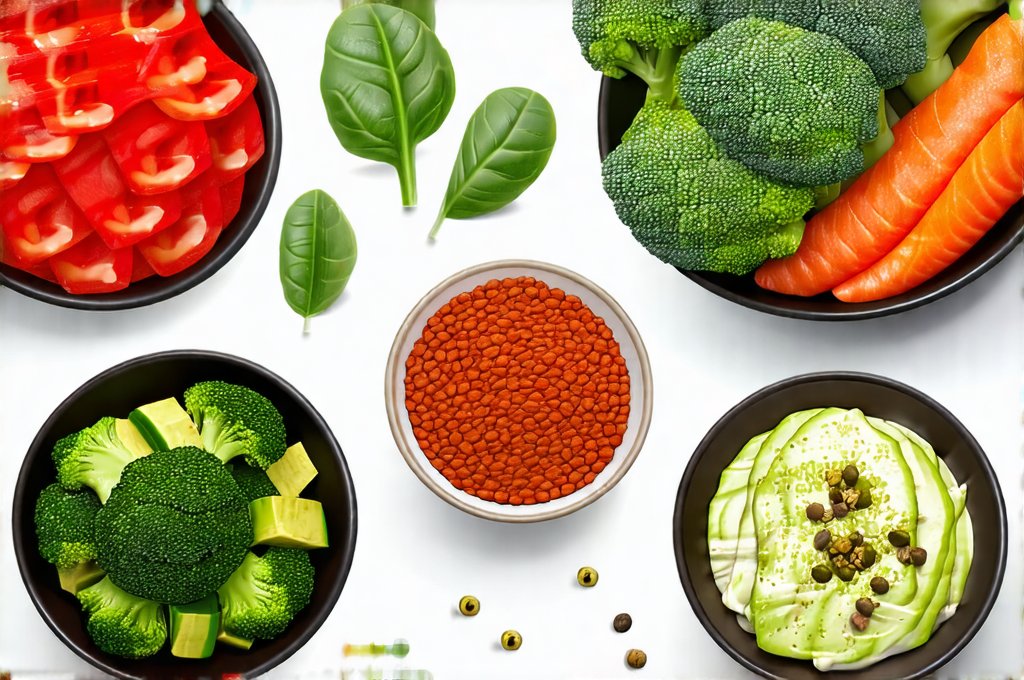 Vegetarian Muscle Gain Meal Plan With Protein Focus