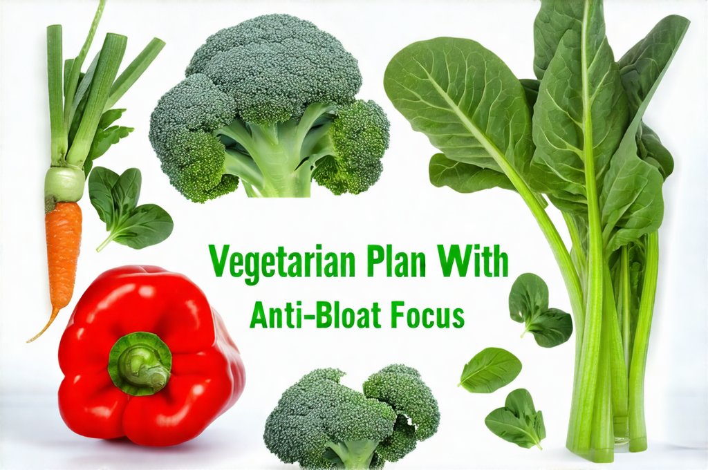 Vegetarian Plan With Anti-Bloat Focus