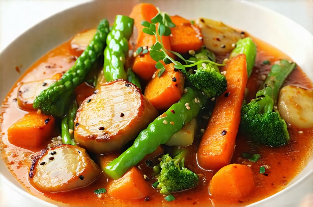 Warm Veggie-Based Comfort Meals With Stable Energy