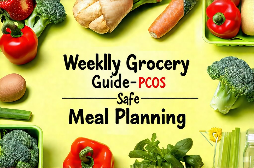 Weekly Grocery Guide For PCOS-Safe Meal Planning