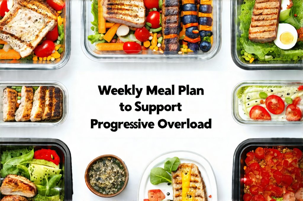 Weekly Meal Plan to Support Progressive Overload