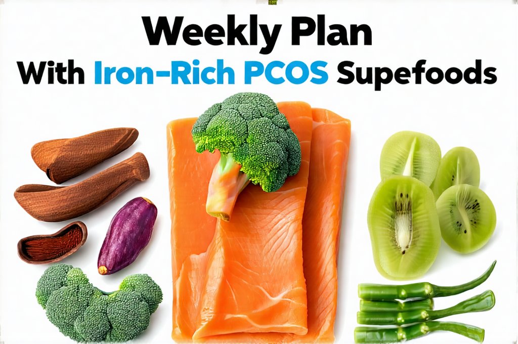 Weekly Plan With Iron-Rich PCOS Superfoods