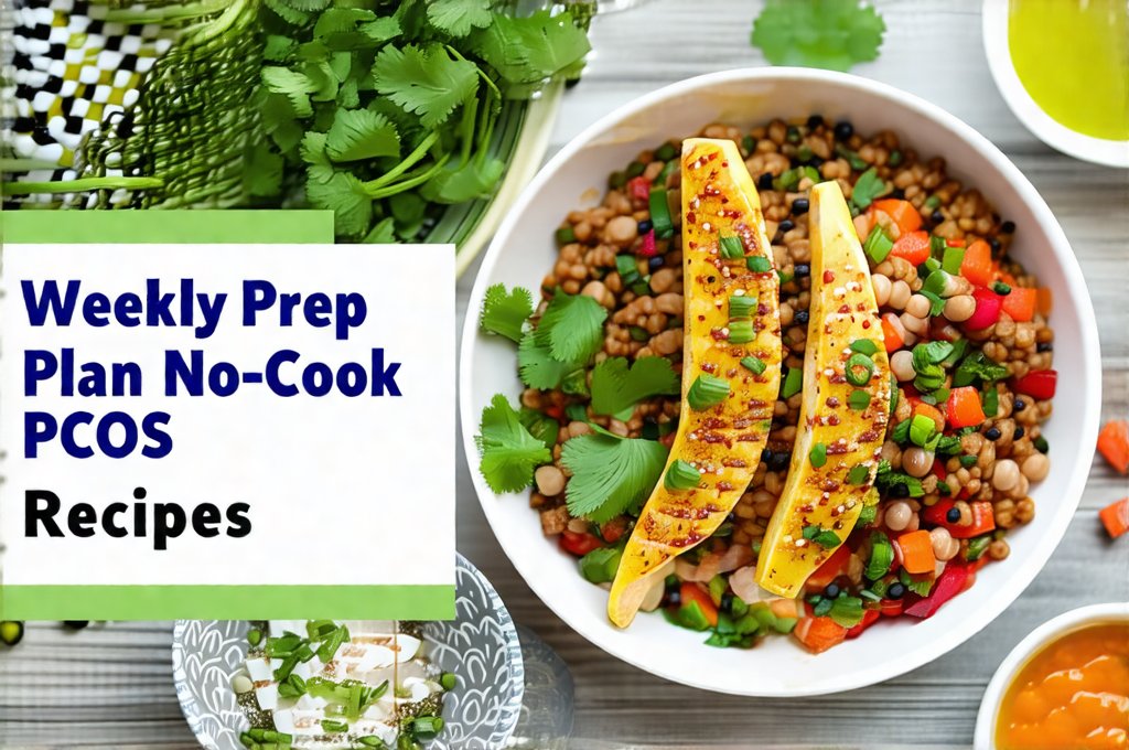 Weekly Prep Plan With No-Cook PCOS Recipes