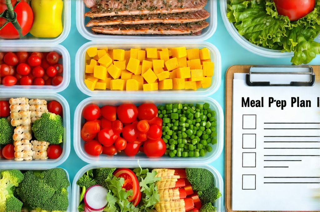 Weight Loss Meal Prep Plan with Grocery List