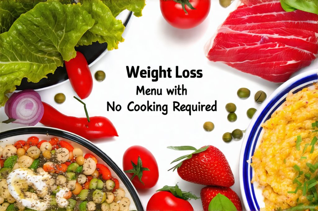 Weight Loss Menu with No Cooking Required