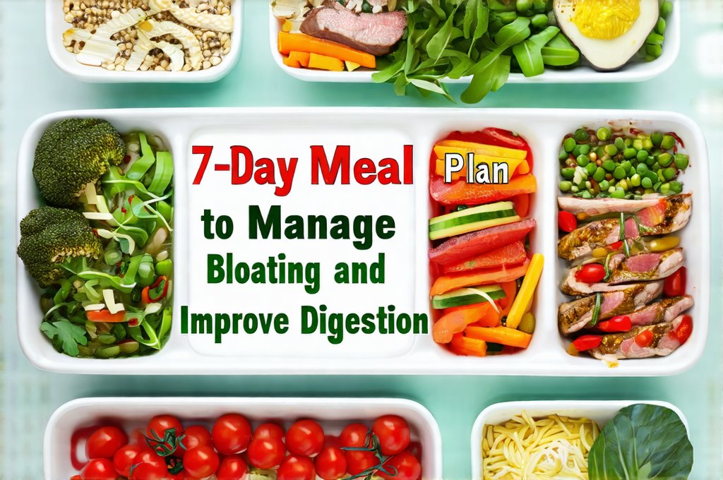 7-Day Meal Plan to Manage Bloating and Improve Digestion