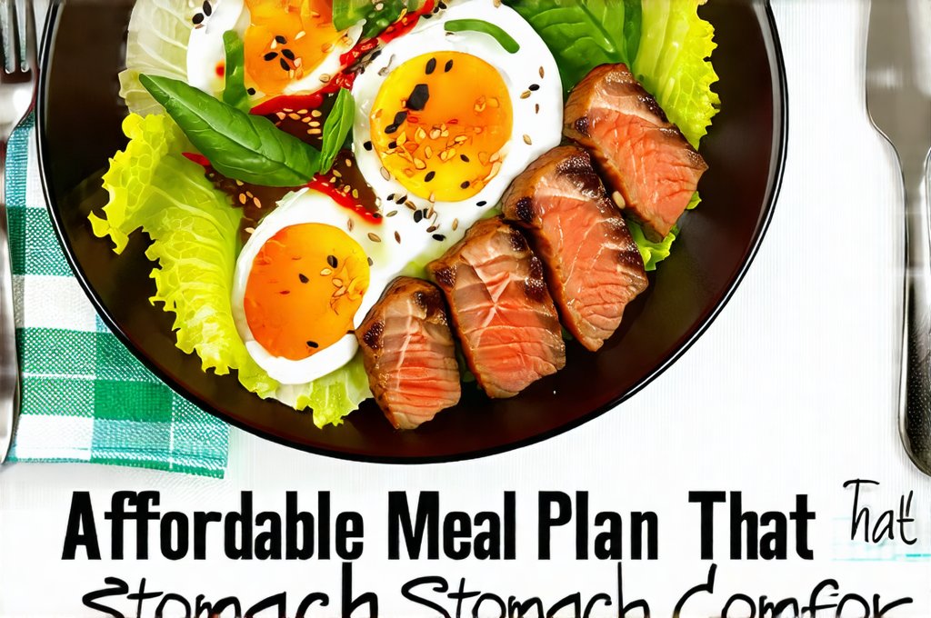 Affordable Meal Plan That Reduces Stomach Discomfort