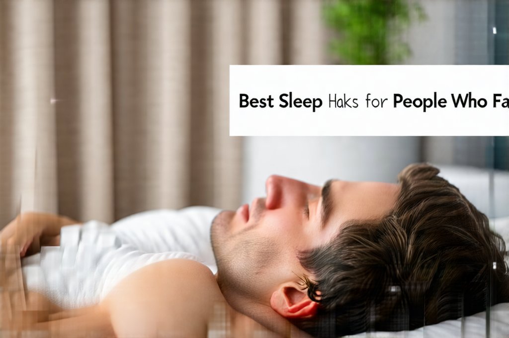 Best Sleep Hacks for People Who Fast