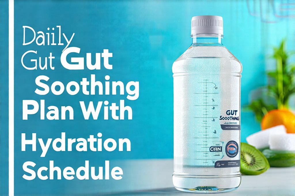 Daily Gut Soothing Plan With Hydration Schedule