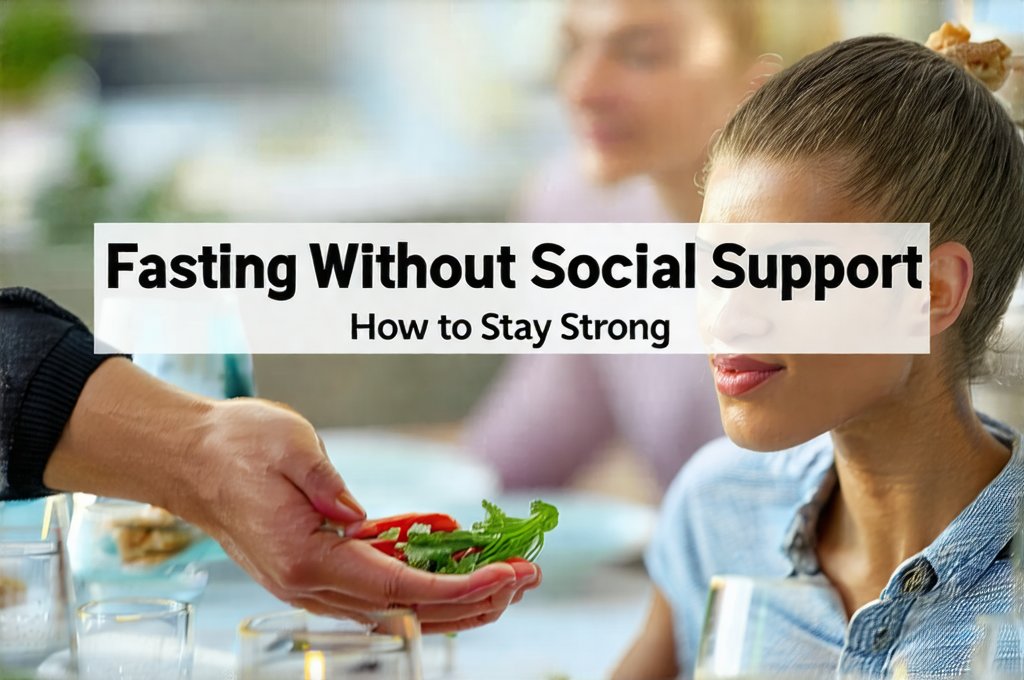 Fasting Without Social Support: How to Stay Strong