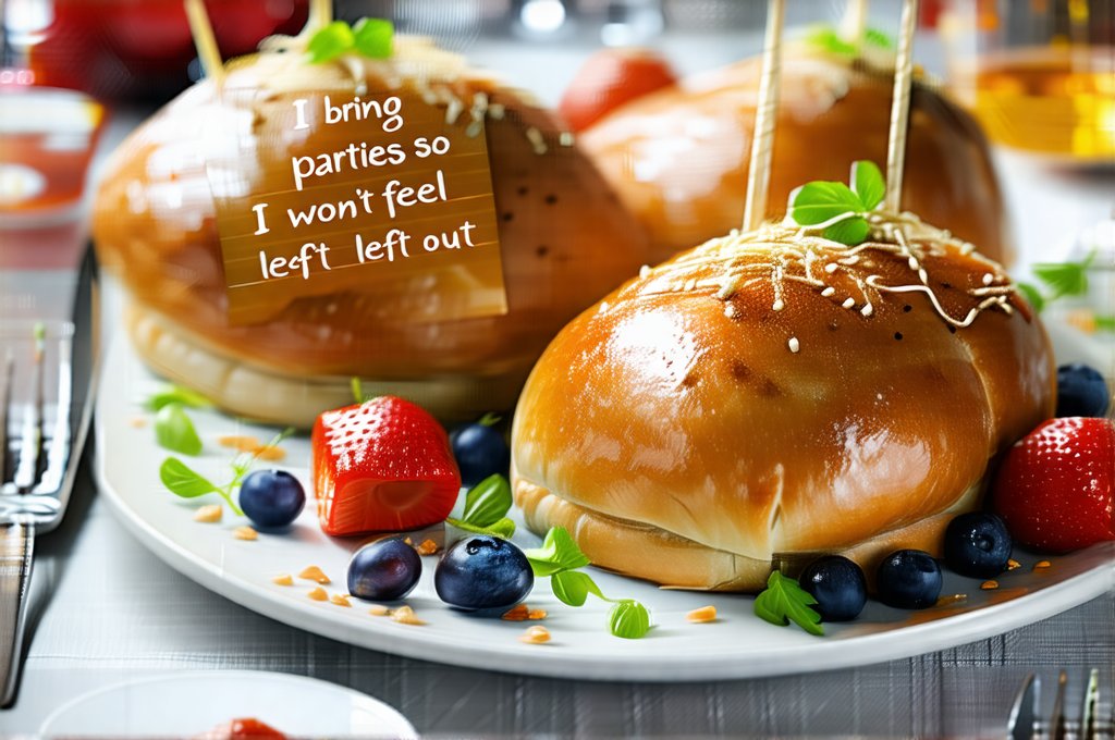 Food I bring to parties so I won’t feel left out