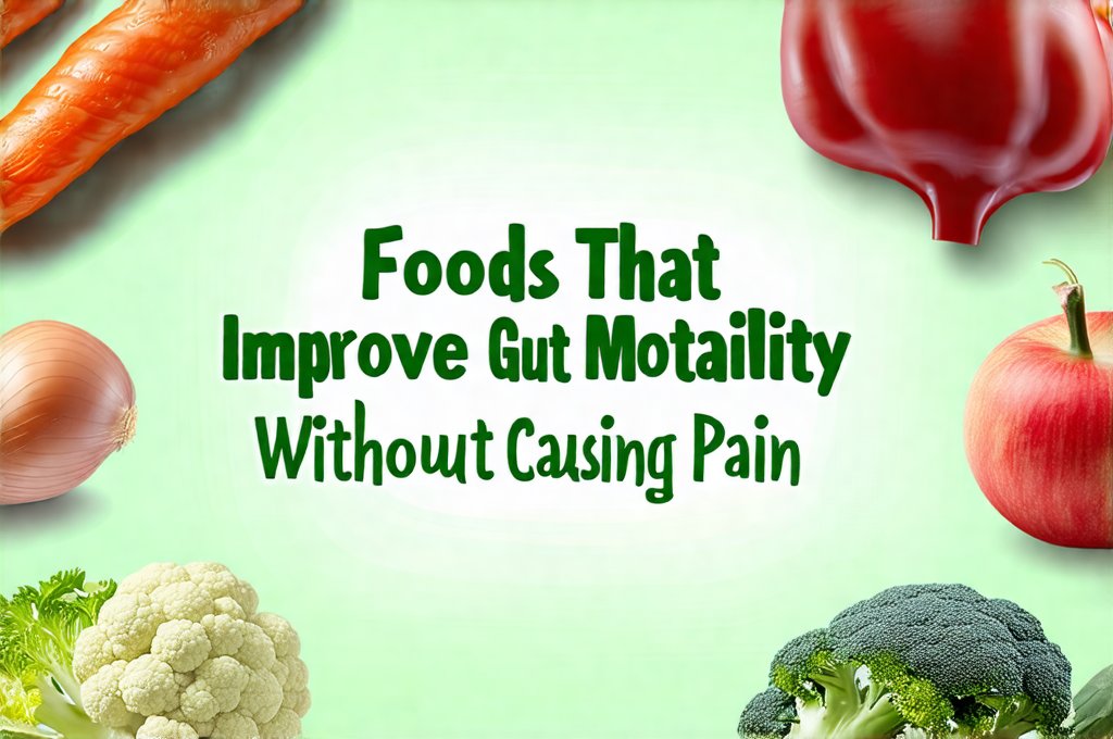 Foods That Improve Gut Motility Without Causing Pain