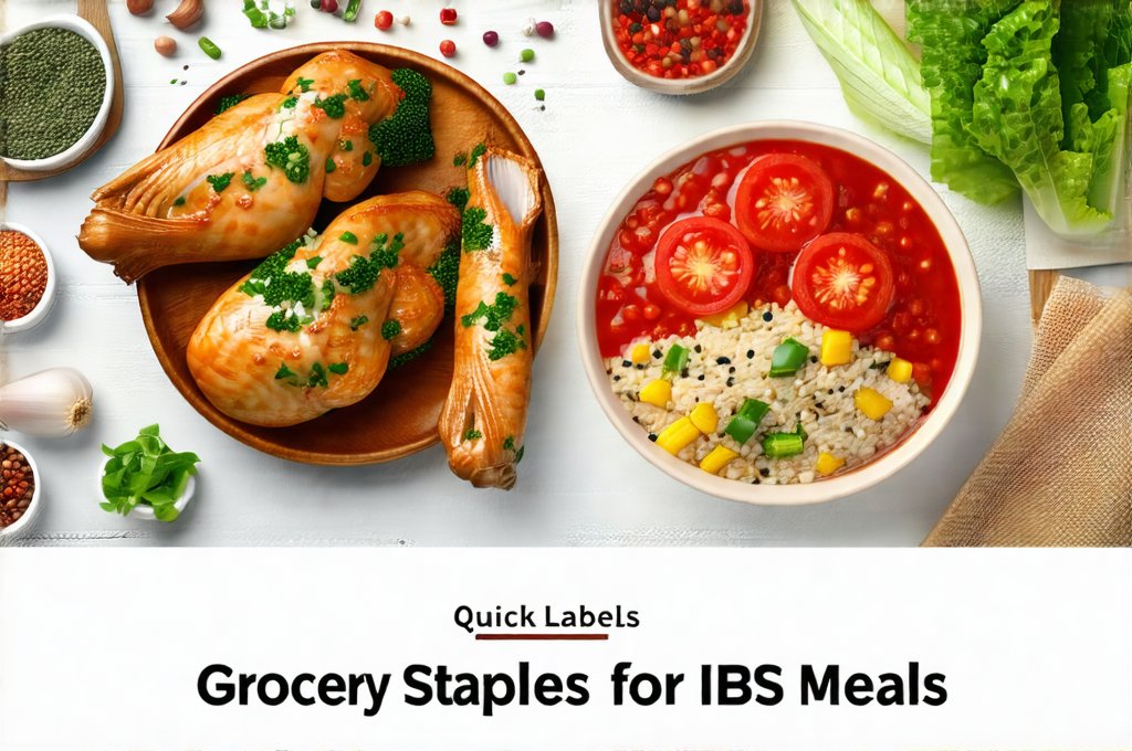Grocery Staples for Quick IBS Meals