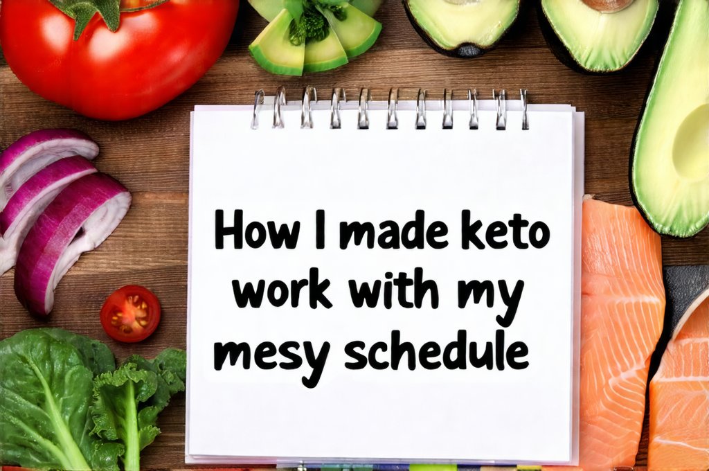 How I made keto work with my messy schedule