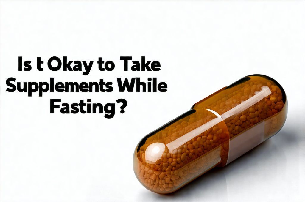 Is It Okay to Take Supplements While Fasting?