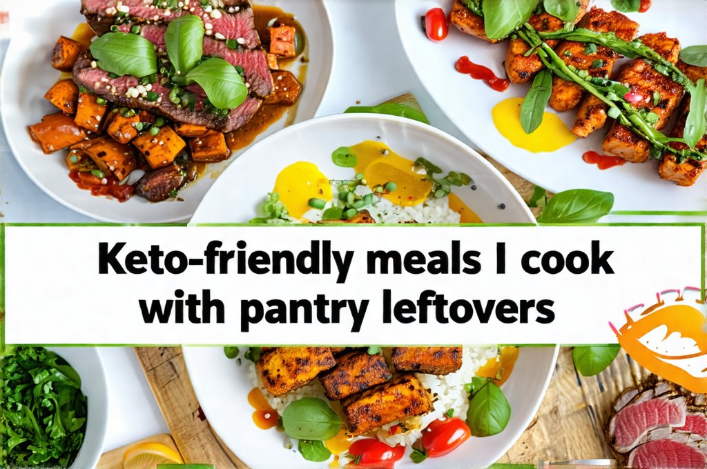 Keto-friendly meals I cook with pantry leftovers
