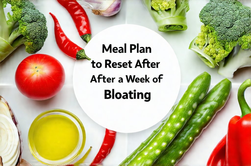 Meal Plan to Reset After a Week of Bloating