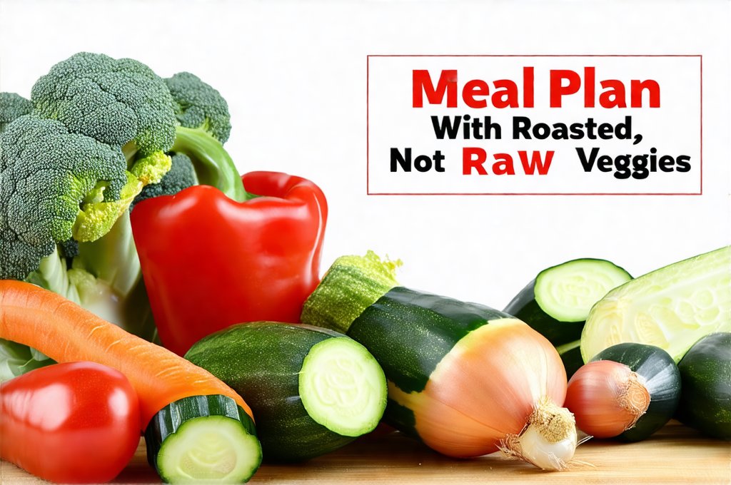 Meal Plan With Roasted, Not Raw Veggies