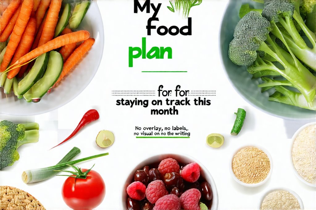 My food plan for staying on track this month