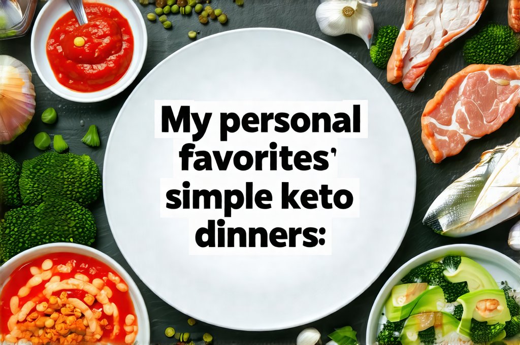 My personal favorites for simple keto dinners