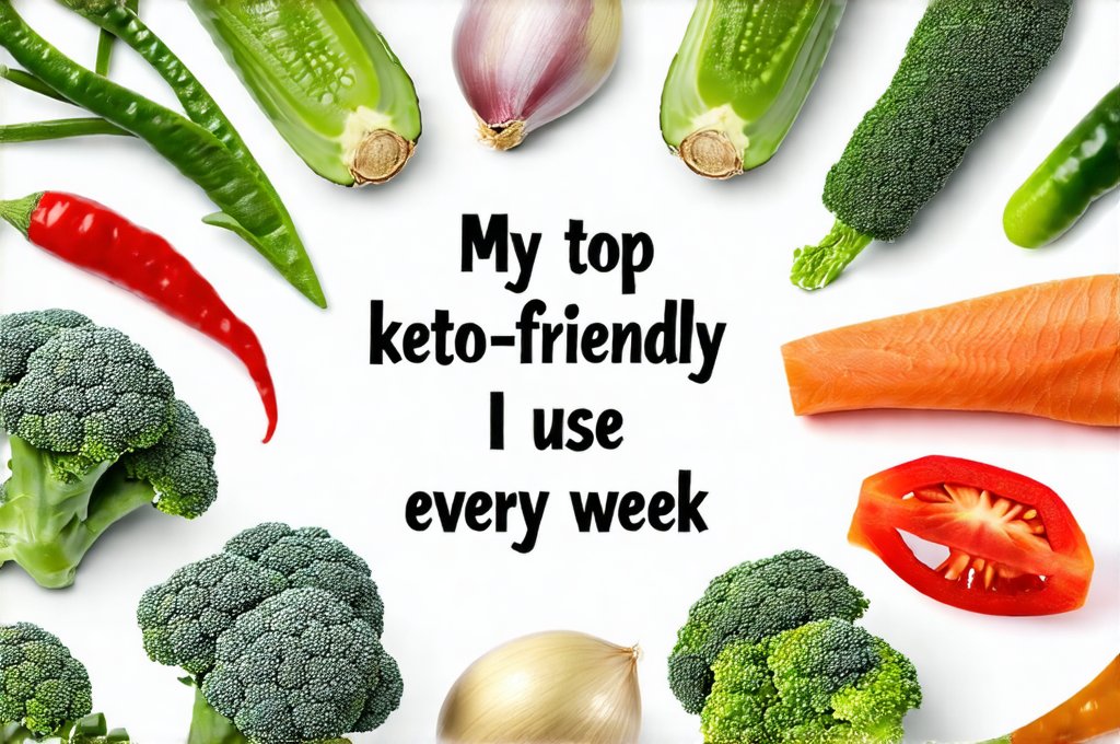 My top keto-friendly ingredients I use every week
