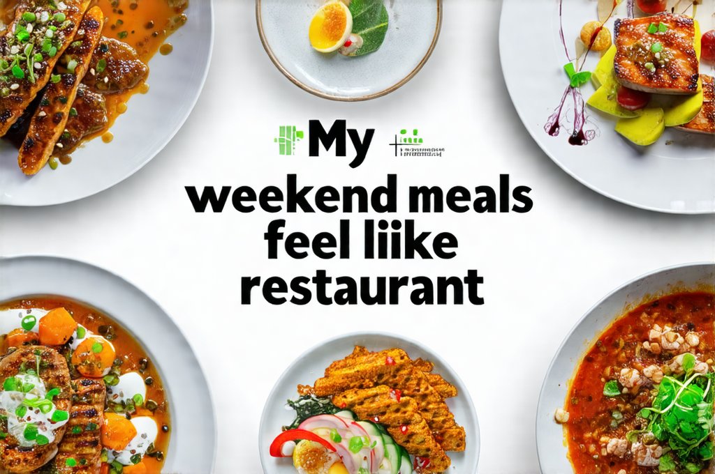 My weekend meals that feel like restaurant food