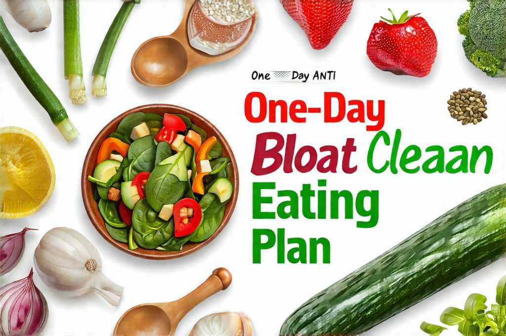 One-Day Anti-Bloat Clean Eating Plan