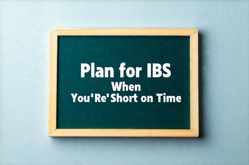 Plan for IBS When You’re Short on Time