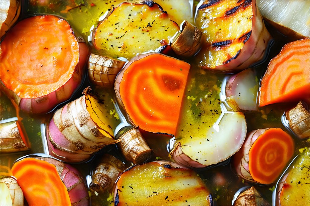 Plan With Roasted Root Veggies and Warm Soups