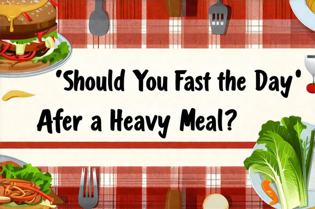 Should You Fast the Day After a Heavy Meal?