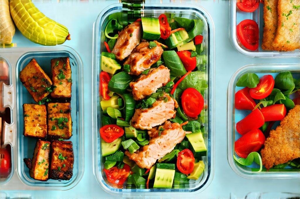 The stuff I meal prep when I have one free hour